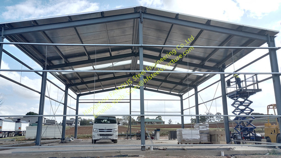 PEB Prefabricated Steel Structure Warehouse Building 2200mm Width