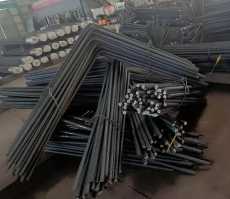 Commercial Steel Building Rebar Fabrication Workshop 500mm Painted