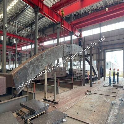 Custom Fabricated AASHTO LRFD Steel Arch Bridge for Heavy-Duty Highway Infrastructure