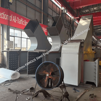 Structural Steel Fabrication with Shop-Applied Intumescent Fireproofing