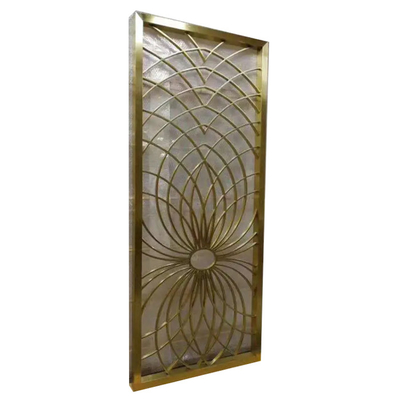 Stainless Steel Decorative Metal Screen Wall Panel Room Divider Interior Decor Partition
