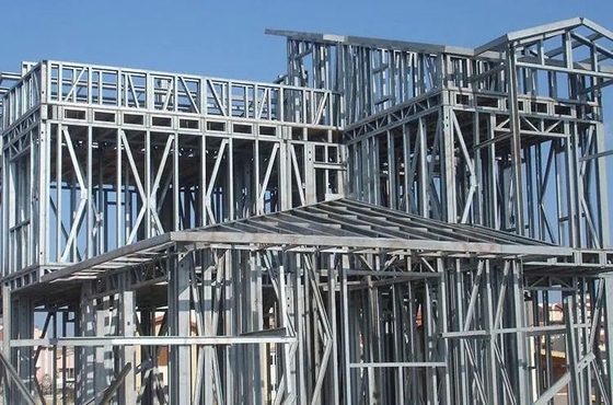Prefab Light Gauge Steel Modular Construction House Erection Au Standard G550/Q550