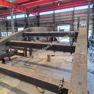 Prefabricated AASHTO LRFD Steel Arch Bridge for Highway and River Crossing Projects