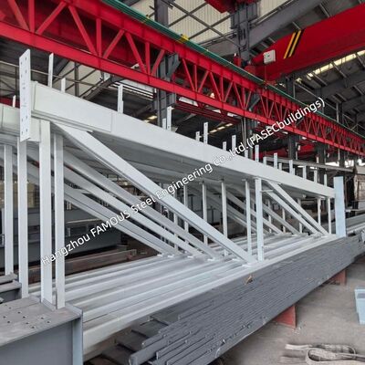Pre-Engineered Steel Truss Offering Rapid Installation for Warehouse and Production Halls
