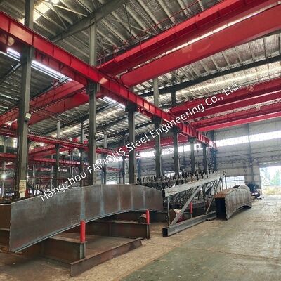Hot-dip Galvanized AASHTO LRFD Steel Arch Bridge for Coastal Traffic Infrastructure